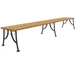 Банкетка стальная «Олимпик» 3,0 м (3 опоры)