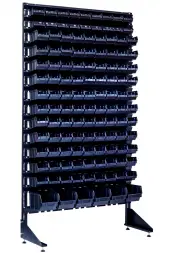 Стеллаж с пластиковыми ящиками 1801-2/11/1 CH