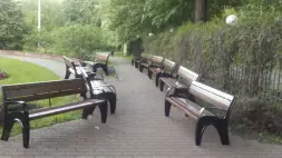 Скамейка чугунная «Волна» 1,5 м