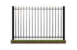 Забор металлический сварной секционный СЗ-13, 1 м²