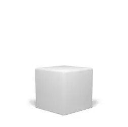 Светящийся куб Piazza 200 мм Подсветка: RGB/W, ландшафтное крепление