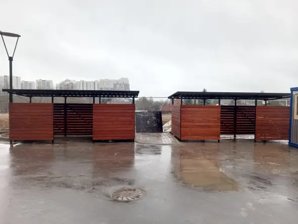 Контейнерная площадка «Экология» 8,8 м (на 5 контейнеров)