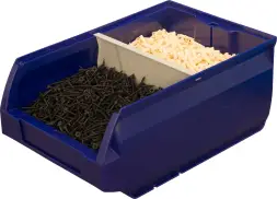 Разделитель по ширине для ящика 5003 литьевой PP мм, белый