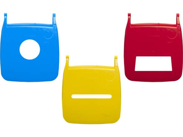 Пластиковый мусорный контейнер на колесах, 120л, серый [МКТ 120 серый]