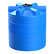 Емкость (резервуар) пластиковая вертикальная с крышкой, 2000 л, синий [TV2000S13]