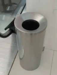 Урна Вавилон, 400х700 мм, шлифованная, 60 л