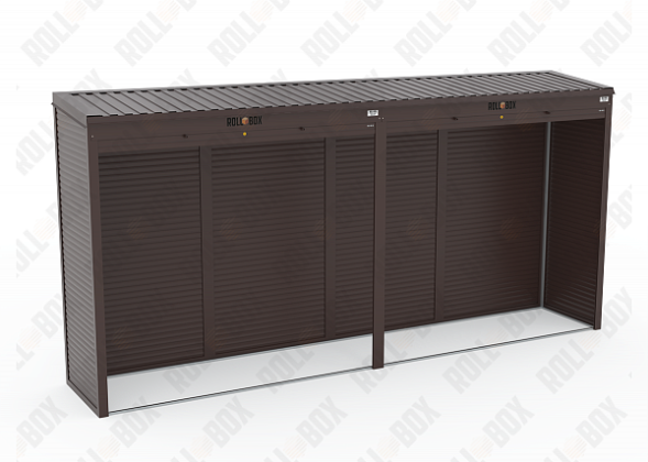 Шкаф уличный ROLL‑BOX VILLAGE ROOF XL-2