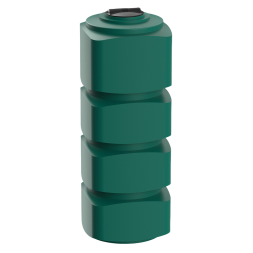 Емкость пластиковая для питьевой воды и дизельного топлива, 1000 л, 2180x800x800 мм, зеленый [TF1000S2]