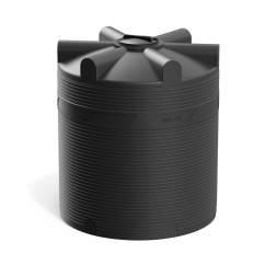 Емкость (резервуар) пластиковая вертикальная с крышкой, 5000 л, синий [TV5000S13]