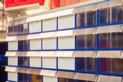 Шкаф в сборе Стелла-техник С-2-126 на 126 коробов, ЛДСП