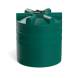 Емкость (резервуар) пластиковая вертикальная с крышкой, 2000 л, черный [TV2000S1]
