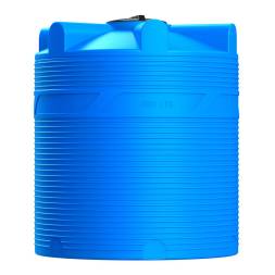 Емкость (резервуар) пластиковая вертикальная с крышкой, 3000 л, зеленый [TV3000S2]