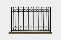 Забор металлический сварной секционный СЗ-25, 1 м²
