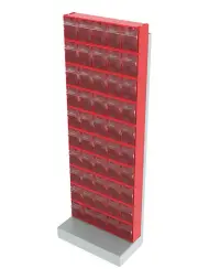 Стойка напольная Стелла-техник 404-00-00-10 (610х325х1650)