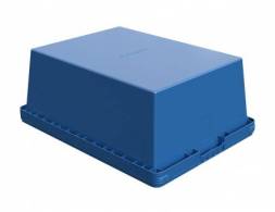 Контейнер пластиковый вкладываемый INSTORE, 800х600х320 мм, синий [KV 8632]