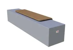 Скамейка бетонная «Сколково-1» без спинки