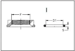 Кольцо уплотнительное G2 58,74*3,53мм