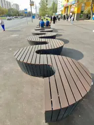 Модульная скамейка «Экополис Комби-2»