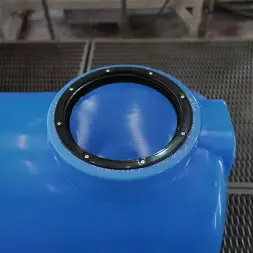 Емкость H 300л под плотность до 1.5 г/см3 синяя