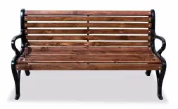 Скамейка чугунная «Роса» 1,5 м