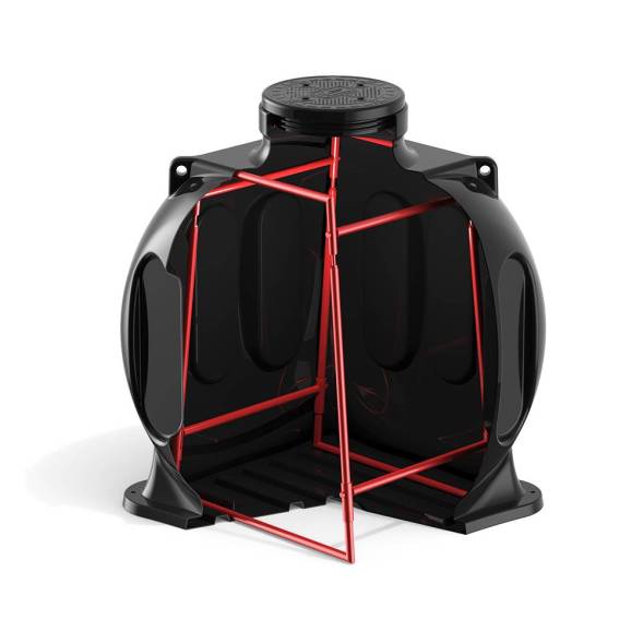 Колодец КС-5 с каркасом