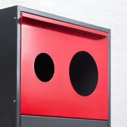 Контейнер для раздельного сбора отходов КРС-800-4 АЛЮМИНИЙ