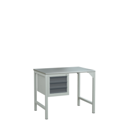 Верстак 1000 с подвесной тумбой с 3 ящиками [17225]