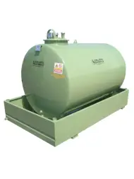 Резервуар стальной для масла, объем 15000 л