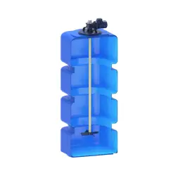 Емкость L1000 синий с лопастной мешалкой