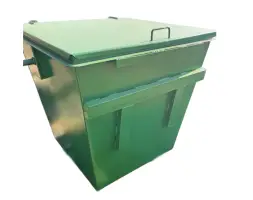 Металлический контейнер 0,75 м³ (усиленный) Коричневый