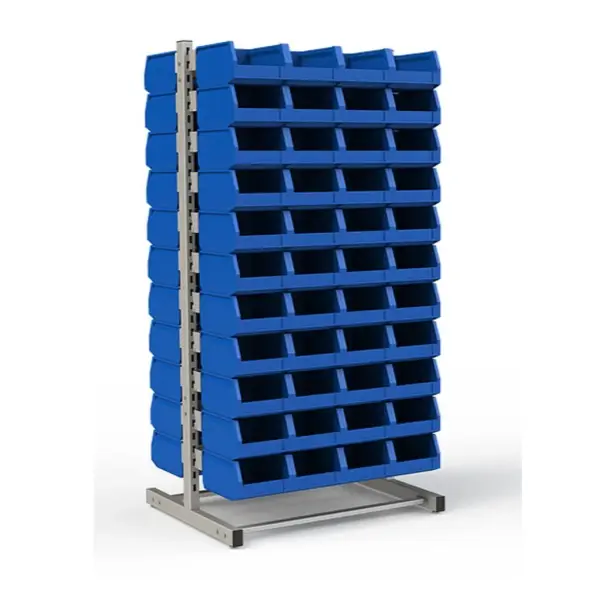 Стеллаж двусторонний №108 (1835х950х760)