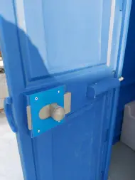 Туалетная кабина Евростандарт «Дачник» (накопительный бак 150л)