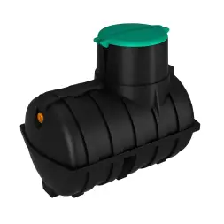 Емкость подземная U 3000 с выходом черный