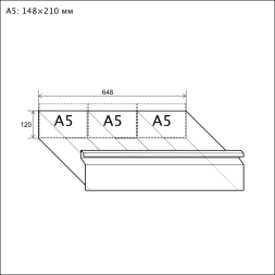 Шкаф картотечный ШК-7-3 формат А5 (148х210 мм) [9932]