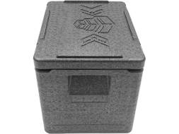 Термобокс пенополипропиленовый с крышкой STP Normal, 400х300х320 мм, 22 л, 40 кг/м3