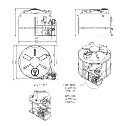 Комплекс насосный для СЗР/КАС 1275л/мин G3 на одну емкость TRF