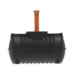 Емкость подземная Rostok G 1800 шахта с входом 110