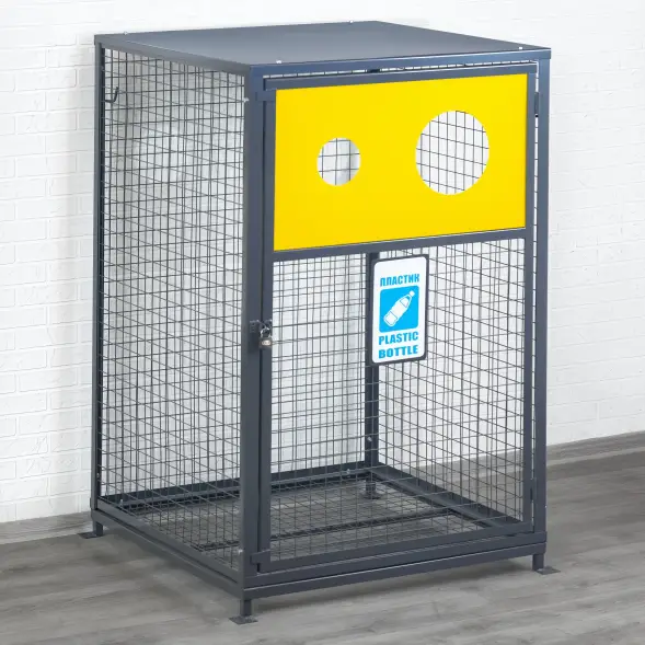 Контейнер сетчатый КС для пластика КС-2000, 1000х1000х2000 мм