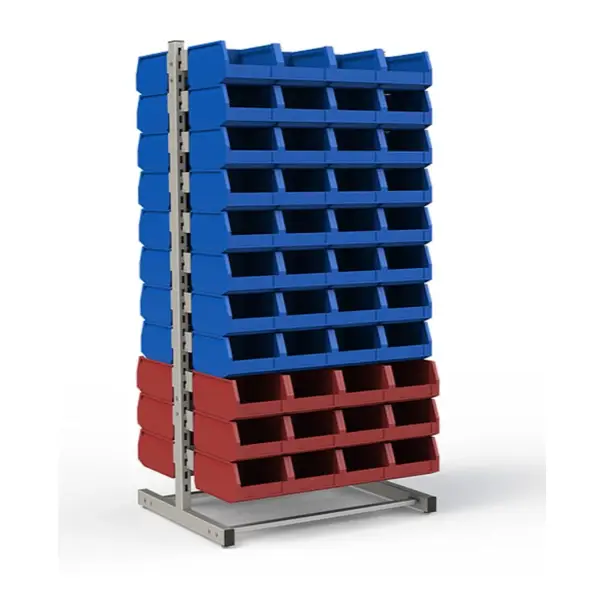 Стеллаж двусторонний №111 (1835х950х760)