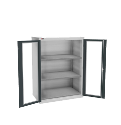 Шкаф ДиКом ВС-053-01 с дверьми с окнами