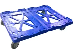 Тележка с усилением пластиковая 840х615 мм