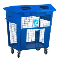 Контейнер сетчатый для сбора пластика КСМ-0,9 П