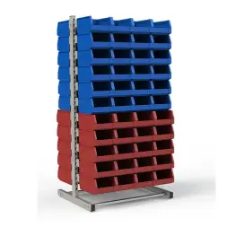 Стеллаж двусторонний №113 (1835х950х760)