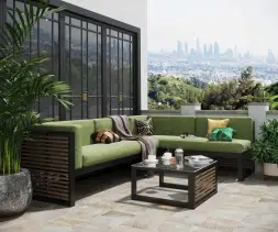 Диван угловой «Параллель» 1 Лиственница