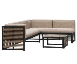 Диван угловой «Параллель» 1 Лиственница