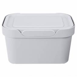 Ящик с крышкой универсальный Luxe, 1,9л, светло-серый