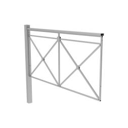 Ограждение пешеходное Крест тип 1