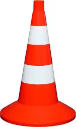 Конус сигнальный водоналивной 750 мм, 2 с/о полосы