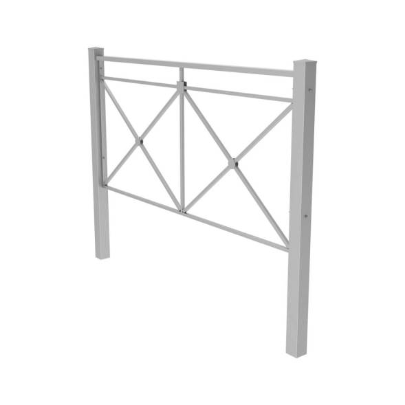 Ограждение пешеходное Крест тип 2