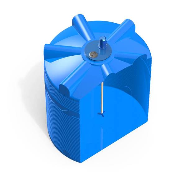 Емкость V 5000 литров с пропеллерной мешалкой